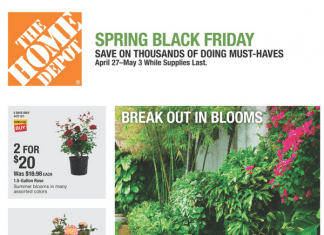 Home Depot Spring Black Friday Ad Apr 27 – May 03, 2023