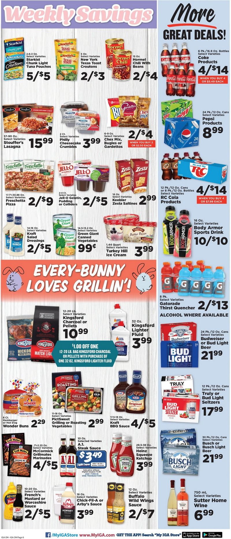IGA Weekly Ad Apr 05 Apr 11, 2023 (Easter Promotion Included)