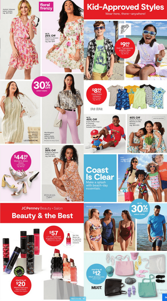 JCPenney Weekly Ad Ad Apr 10 Apr 16, 2023