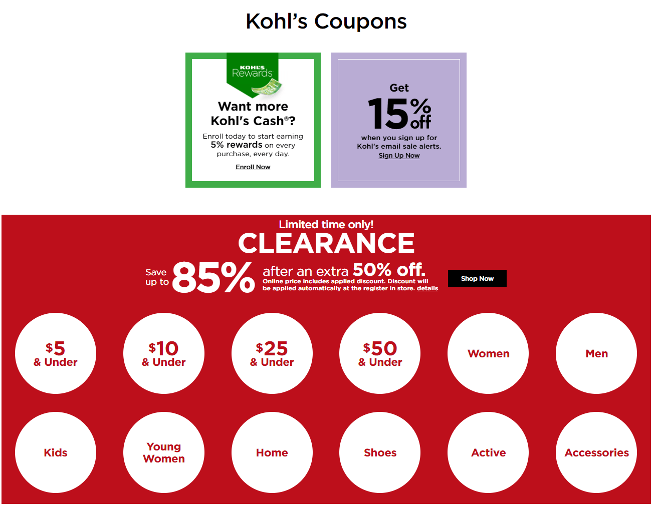 Kohl's Coupon Sale Until Apr 11, 2023 (Easter Promotion Included)