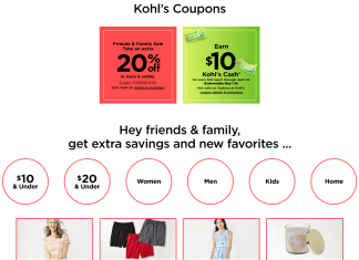 Kohl’s Coupon Sale Until May 14, 2023 (Mother’s Day Promotion Included)