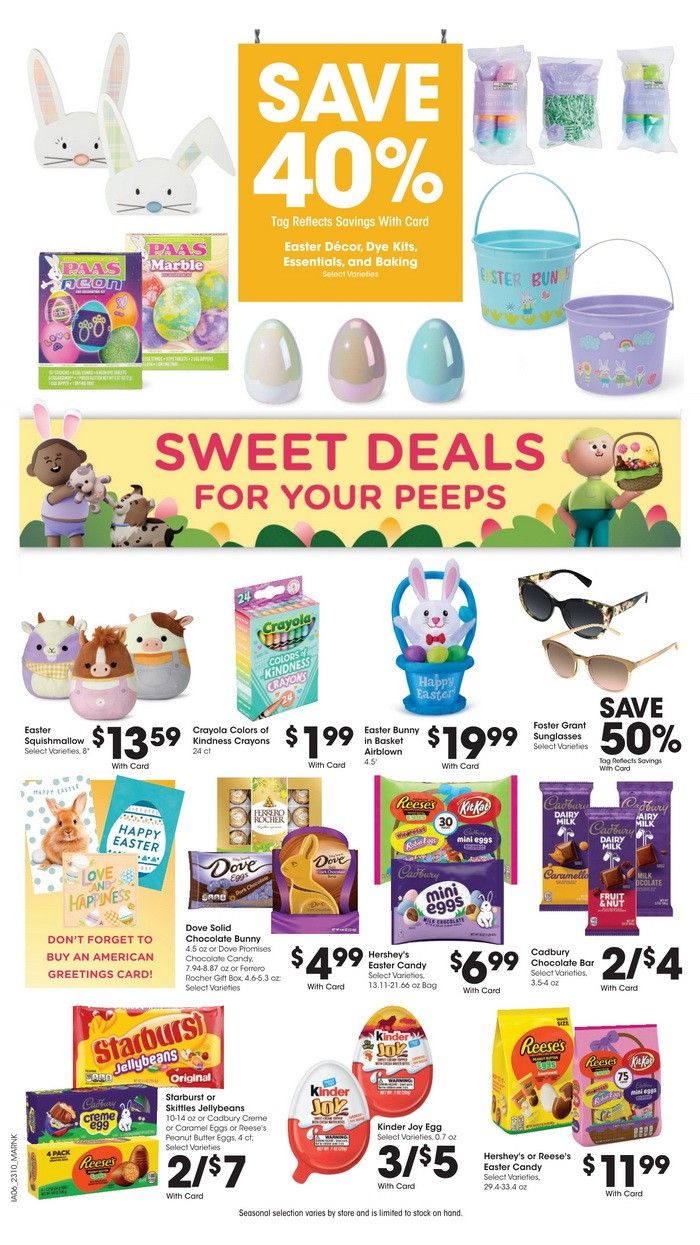 Kroger Weekly Ad Apr 05 Apr 11, 2023 (Easter Promotion Included)