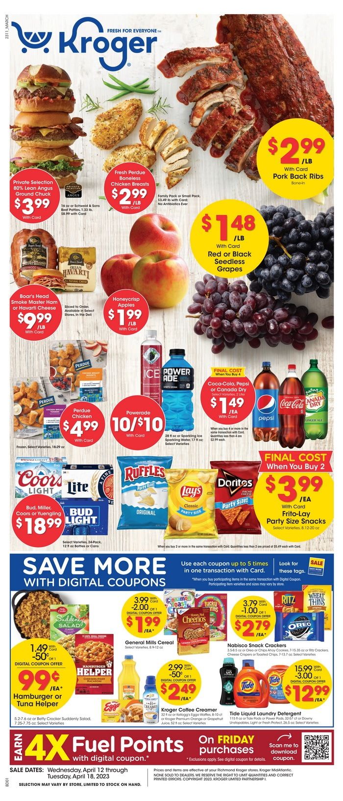 Kroger Weekly Ad Apr 12 Apr 18, 2023