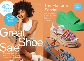 Macy’s Great Shoes Sale Apr 05 – Apr 17, 2023