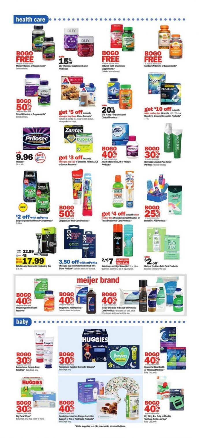 Meijer Weekly Ad Apr 02 Apr 08, 2023 (Easter Promotion Included)