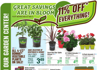 Menards Garden Center Ad Apr 27 – May 07, 2023