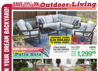 Menards Outdoor & Backyard Ad Apr 05 – Apr 16, 2023