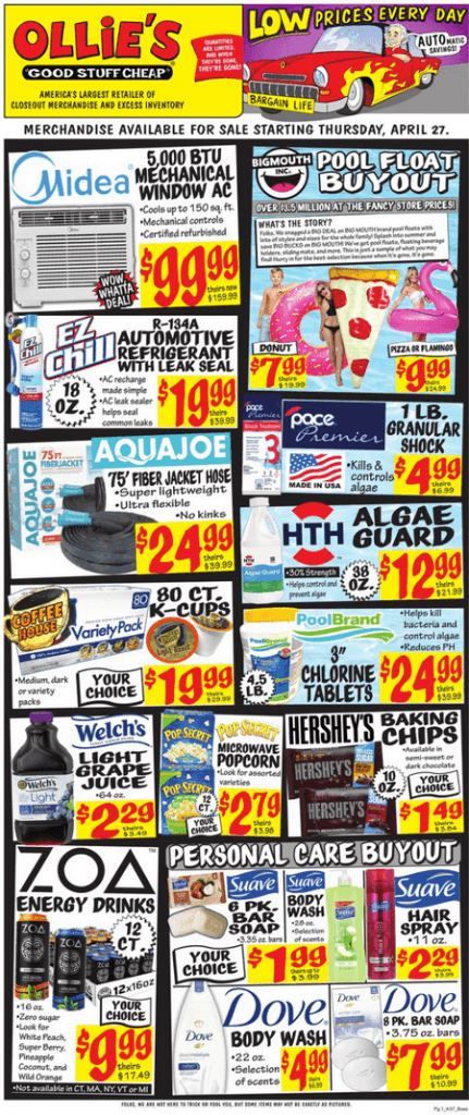 Ollie's Weekly Ad Apr 26 – May 03, 2023