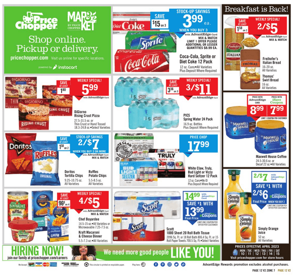 Price Chopper Weekly Ad Apr 09 Apr 15, 2023 (Easter Promotion Included)