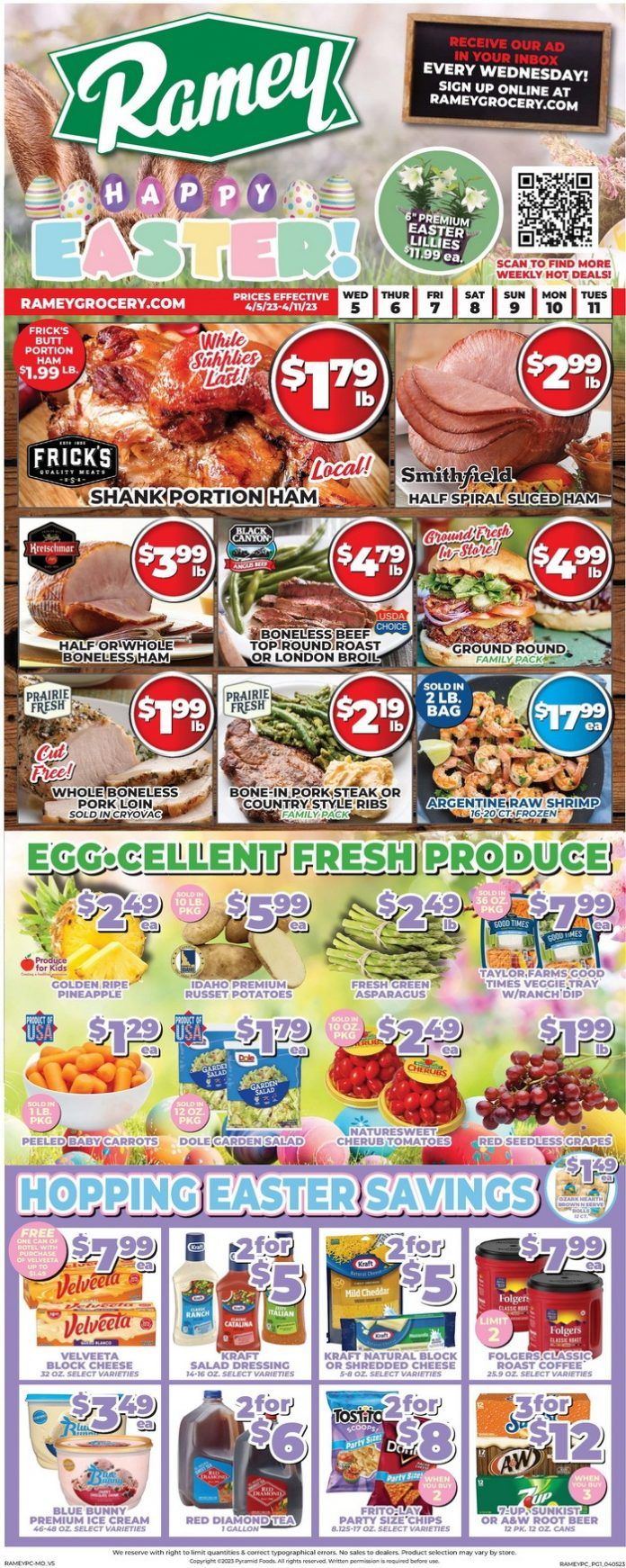Price Cutter Weekly Ad Apr 05 Apr 11, 2023 (Easter Promotion Included)