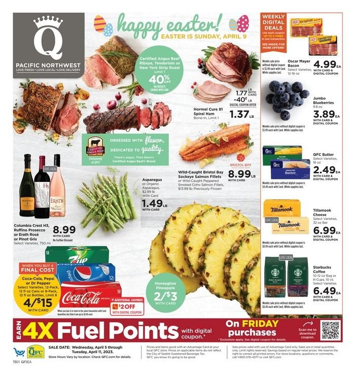 QFC Weekly Ad Apr 05 Apr 11, 2023 (Easter Promotion Included)
