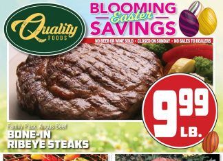 Quality Foods Weekly Ad Apr 05 – Apr 11, 2023 (Easter Promotion Included)