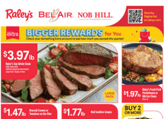 Raley’s Supermarkets Weekly Ad Apr 19 – Apr 25, 2023