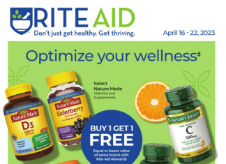 Rite Aid Weekly Ad Apr 16 – Apr 22, 2023