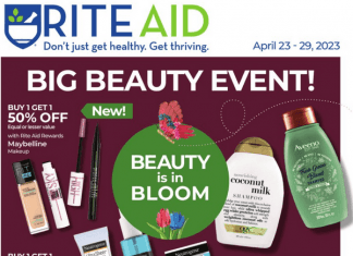 Rite Aid Weekly Ad Apr 23 – Apr 29, 2023