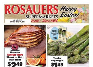 Rosauers Weekly Ad Apr 02 – Apr 11, 2023 (Easter Promotion Included)