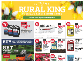 Rural King Weekly Ad Apr 20 – May 03, 2023