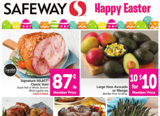 Safeway Weekly Ad Apr 05 – Apr 11, 2023 (Easter Promotion Included)