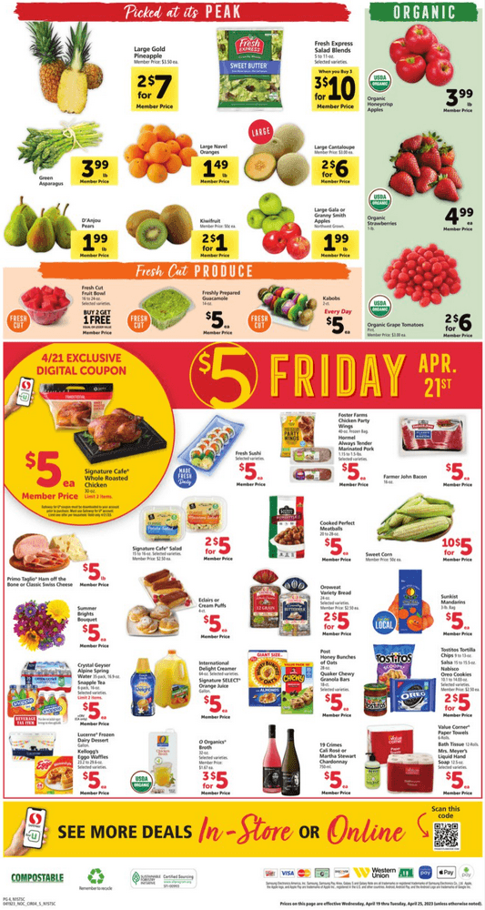 Safeway Weekly Ad Apr 19 Apr 25, 2023 (Easter Savings Included)