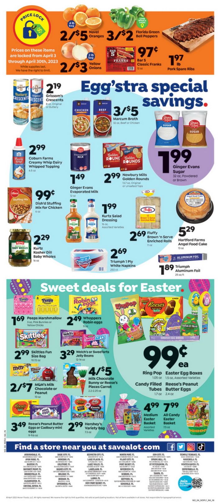 Save A Lot Weekly Ad Apr 10 Apr 11, 2023 (Easter Promotion Included)