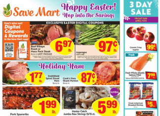 Save Mart Supermarkets Weekly Ad Apr 05 – Apr 11, 2023 (Easter Promotion Included)