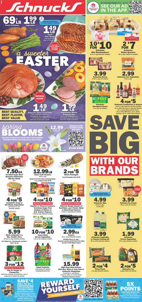 Schnucks Weekly Ad Apr 05 Apr 11, 2023 (Easter Promotion Included)