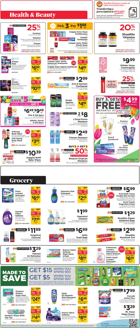 ShopRite Weekly Ad Apr 07 Apr 13, 2023 (Easter Promotion Included)