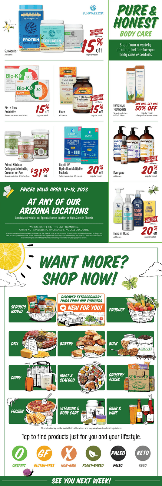 Sprouts Weekly Ad Apr 12 Apr 18, 2023