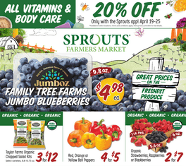 Sprouts Weekly Ad Apr 19 – Apr 25, 2023