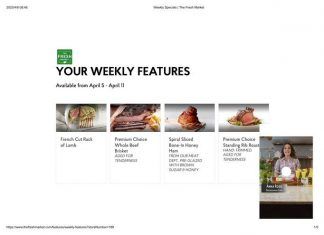 The Fresh Market Weekly Ad Apr 05 – Apr 11, 2023