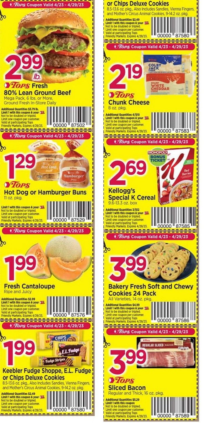 Tops Weekly Ad Apr 23 Apr 29, 2023