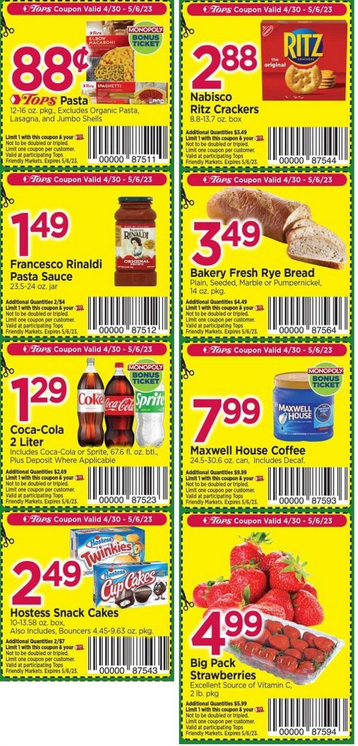 Tops Weekly Ad Apr 30 May 06, 2023