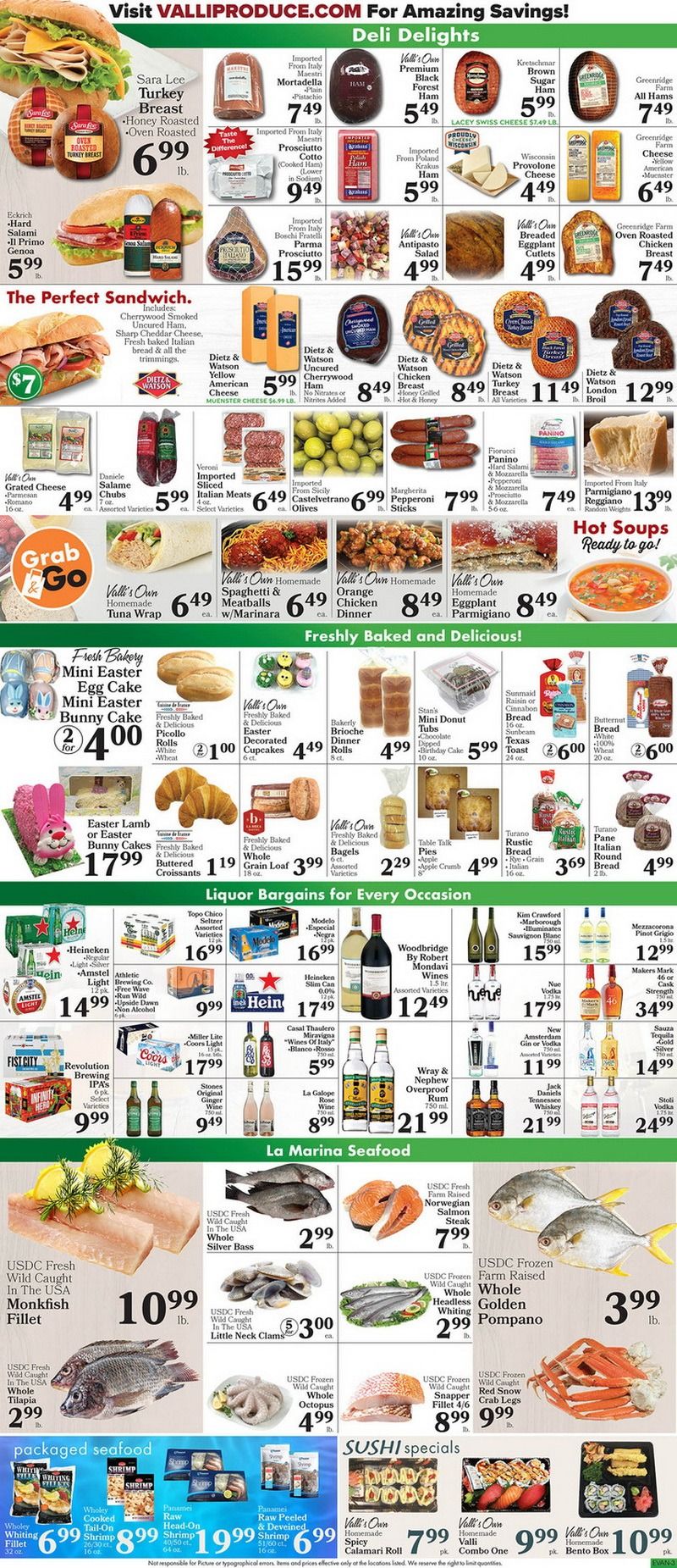 Valli Produce Weekly Ad Apr 05 Apr 11, 2023 (Easter Promotion Included)