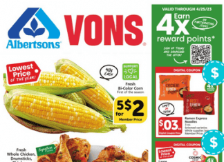 Vons Weekly Ad Apr 19 – Apr 25, 2023