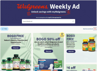 Walgreens Weekly Ad Apr 23 – Apr 29, 2023