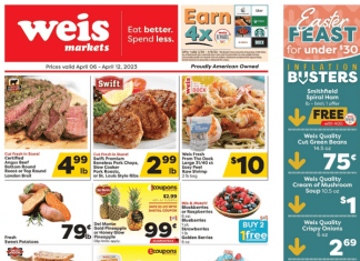 Weis Markets Weekly Sale Apr 06 – Apr 12, 2023 (Easter Promotion Included)
