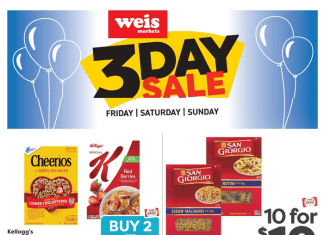 Weis Markets Three Day Ad Apr 21 – Apr 23, 2023