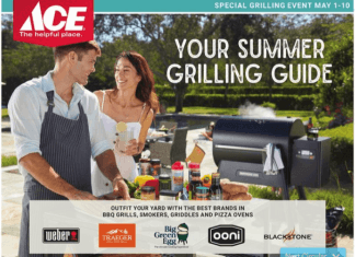 ACE Hardware Summer Grill Guide May 01 – May 10, 2023