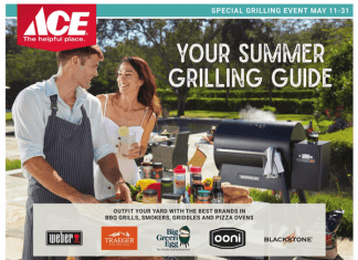 ACE Hardware Summer Grilling Guide May 11 – May 31, 2023