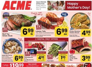 ACME Weekly Ad May 12 – May 18, 2023 (Mother’s Day Promotion Included)
