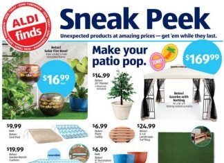 ALDI Sneak Peak In-Store Ad May 10 – May 16, 2023