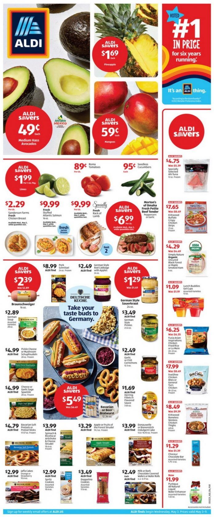 ALDI Weekly Ad May 03 May 09, 2023 (Mother's Day Promotion Included)