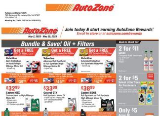 AutoZone Monthly Ad May 02 – May 29, 2023