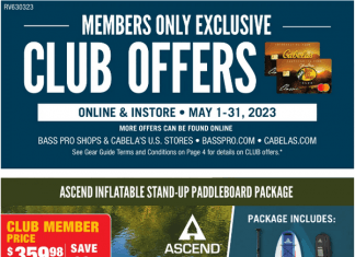 Bass Pro Shops Monthly Ad May 01 – May 31, 2023