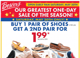 Boscov’s Weekly Ad May 18 – May 20, 2023 (Memorial Day Promotion Included)