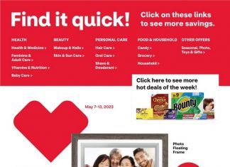 CVS Weekly Ad May 07 – May 13, 2023 (Mother’s Day Promotion Included)