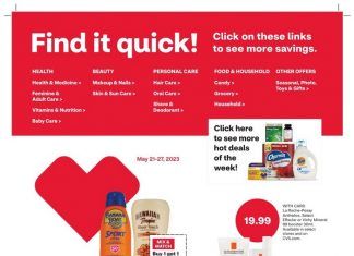 CVS Weekly Ad May 21 – May 27, 2023 (Memorial Day Promotion Included)