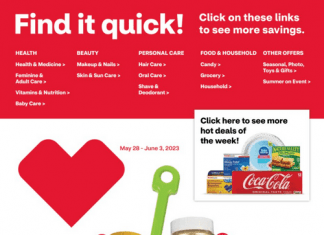 CVS Weekly Ad May 28 – June 03, 2023