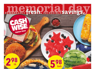 Cash Wise Weekly Ad May 24 – May 30, 2023 (Memorial Day Promotion Included)