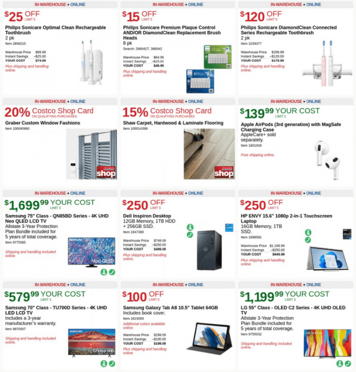 Costco Monthly Ad May 01 May 31, 2023